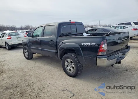 2012 Toyota Tacoma Double Cab from USA, damaged, VIN 3TMLU4EN5CM092639